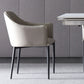 Modern Style Sintered Stone Dining Table Set Rectangle 1/2/5 Pieces Dining Set