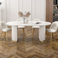 Oval Dining Table Traditional Luxury Dining Table with Double Pedestal