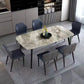 Home Dining Table Industrial Dining Room Table of Sintered Stone