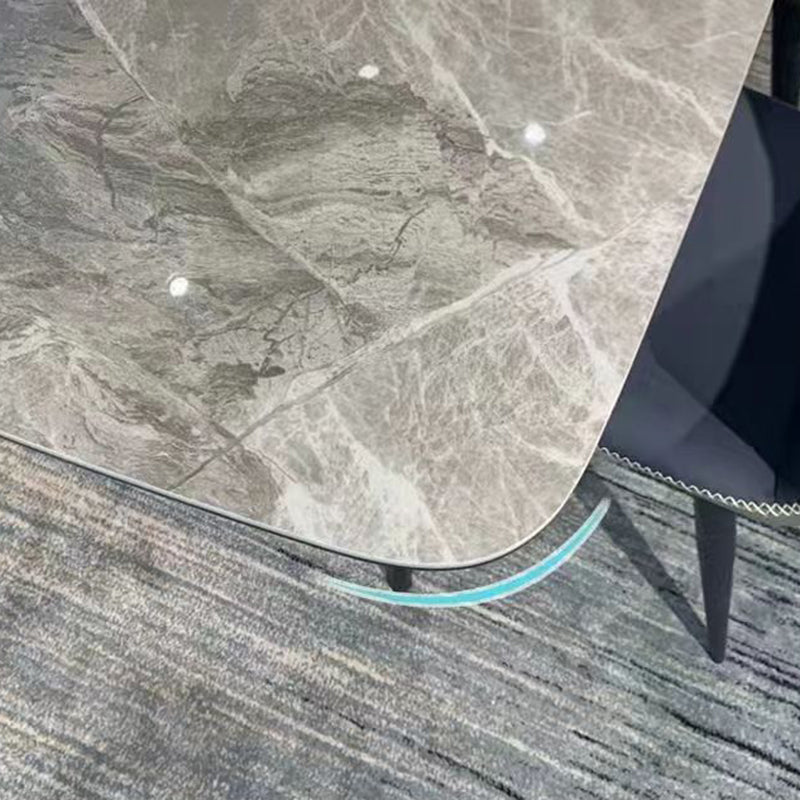 Home Dining Table Industrial Dining Room Table of Sintered Stone