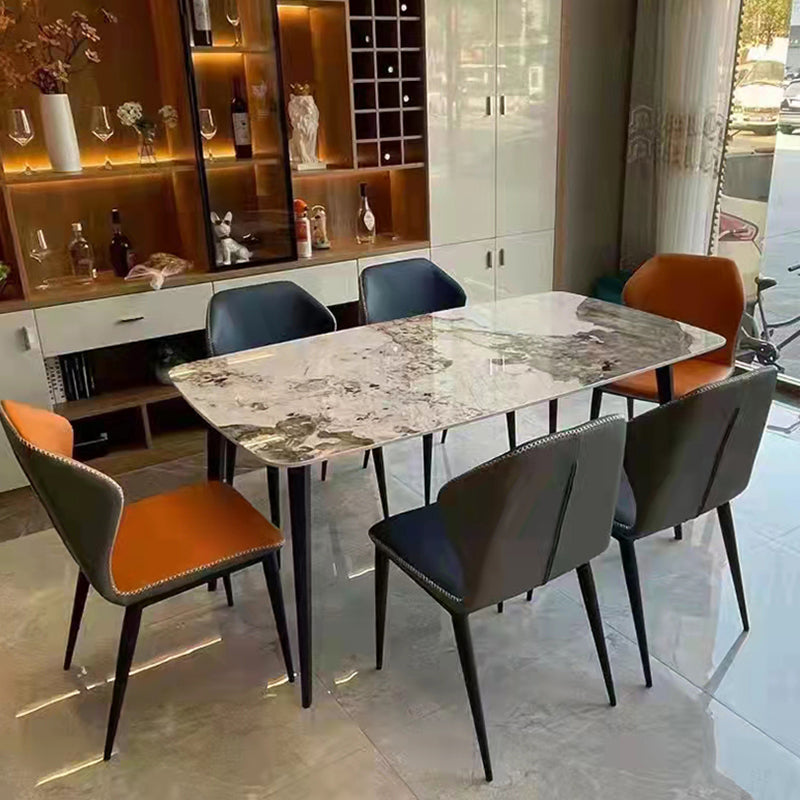 Home Dining Table Industrial Dining Room Table of Sintered Stone