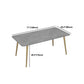Gray Stone Top Dining Table Contemporary Dining Table with 4 Legs Clearhalo 'Dining Tables & Seating' 'Dining Tables' 'dining_table' 'furn' 'furn_dining_table' 'Furniture' 'Kitchen & Dining Furniture' 5543350