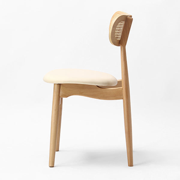 Oak Solid Wood Dining Side Chair Contemporary Armless Dining Chairs Clearhalo 'Dining Chairs' 'Dining Tables & Seating' 'dining_chair' 'furn' 'furn_dining_chair' 'Furniture' 'Kitchen & Dining Furniture' 5543443