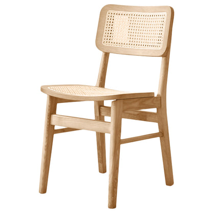 Sedie da pranzo in stile tradizionale sedie aperte a bracciale con gambe in legno per la casa