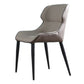 Set di sedie laterali contemporanee set di sedie laterali in pelle finta per cucina