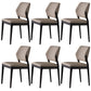Faux Leather Dining Side Chair Modern Kitchen Side Dining Chairs
