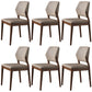 Faux Leather Dining Side Chair Modern Kitchen Side Dining Chairs