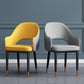 Silla de comedor de estilo contemporáneo silla de brazo con tapicería