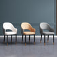 Silla de comedor de estilo contemporáneo silla de brazo con tapicería