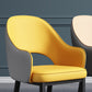 Silla de comedor de estilo contemporáneo silla de brazo con tapicería