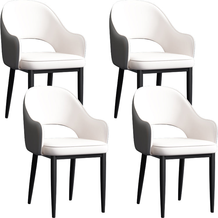Silla de comedor de estilo contemporáneo silla de brazo con tapicería