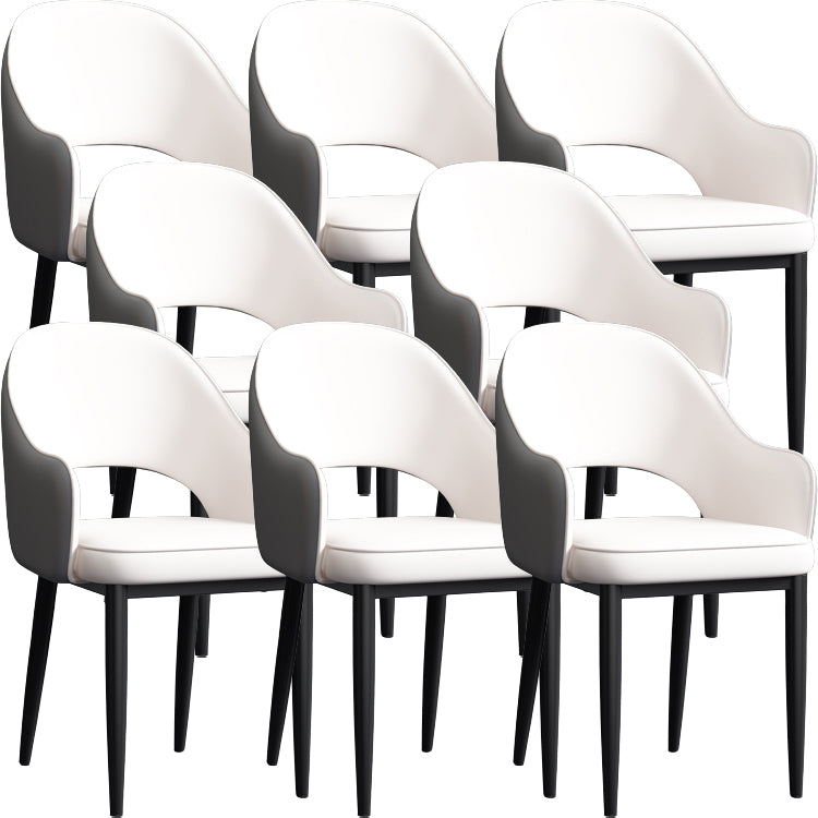 Silla de comedor de estilo contemporáneo silla de brazo con tapicería