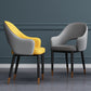 Silla de comedor de estilo contemporáneo silla de brazo con tapicería