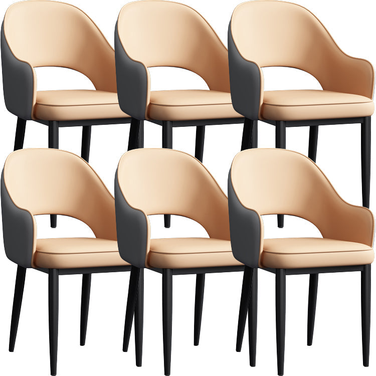 Silla de comedor de estilo contemporáneo silla de brazo con tapicería