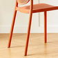 Contemporary Dining Chairs Armless Chairs with Plastic Legs for Home