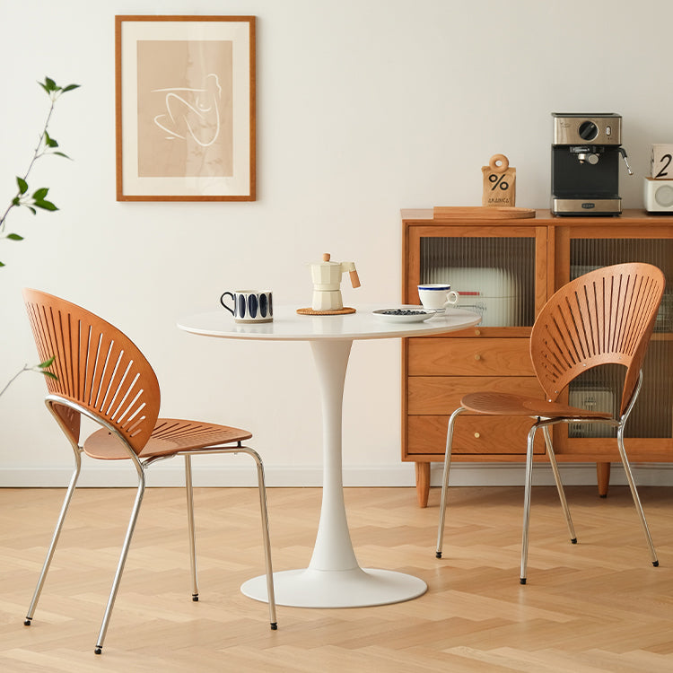 Modern Armless Dining Chairs Solid Wood Windsor Back Dining Side Chair Clearhalo 'Dining Chairs' 'Dining Tables & Seating' 'dining_chair' 'furn' 'furn_dining_chair' 'Furniture' 'Kitchen & Dining Furniture' 5543894