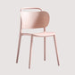 Contemporary Dining Chair Armless Chairs with Plastic Legs for Home