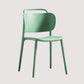 Contemporary Dining Chair Armless Chairs with Plastic Legs for Home
