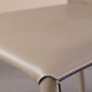 Modern Style Armless Dining Chairs Faux Leather Low Back Dining Side Chair