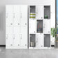 Metal Contemporary Cabinet for Home White Steel Storage Cabinet Clearhalo 'Armoires & Wardrobes' 'armoires_wardrobes' 'Bedroom Furniture' 'furn' 'furn_armoires_wardrobes' 'Furniture' 5544251