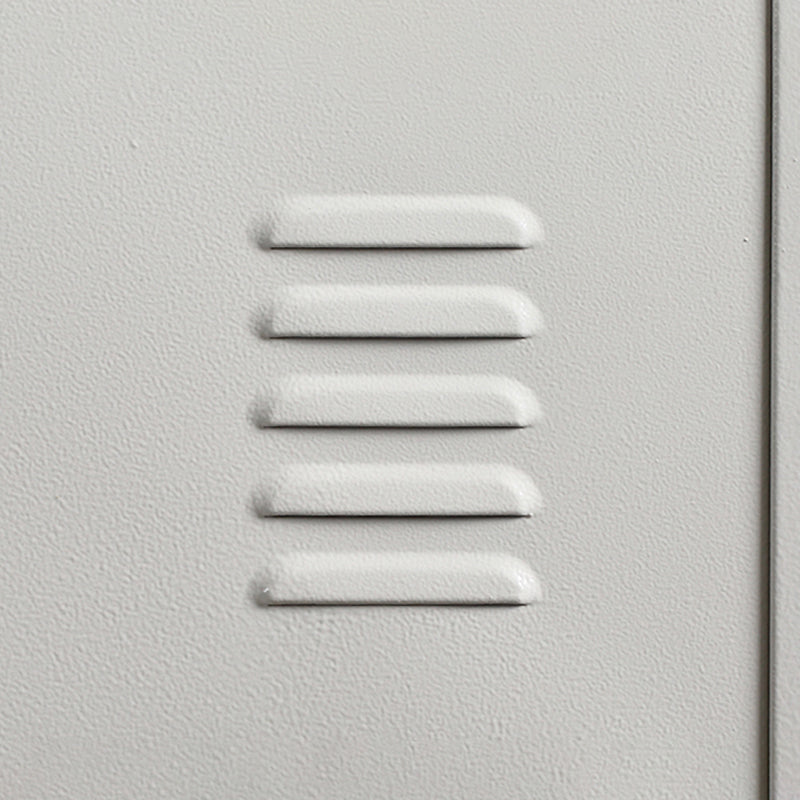 Metal Contemporary Cabinet for Home White Steel Storage Cabinet Clearhalo 'Armoires & Wardrobes' 'armoires_wardrobes' 'Bedroom Furniture' 'furn' 'furn_armoires_wardrobes' 'Furniture' 5544264