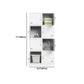 Metal Contemporary Cabinet for Home White Steel Storage Cabinet Clearhalo 'Armoires & Wardrobes' 'armoires_wardrobes' 'Bedroom Furniture' 'furn' 'furn_armoires_wardrobes' 'Furniture' 5544271
