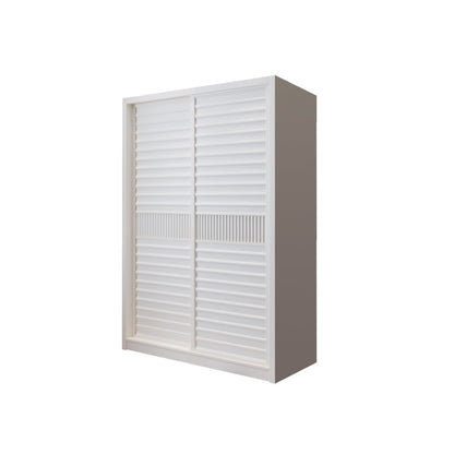 Armario blanco moderno Armario Armario de madera Gabinete con estantes