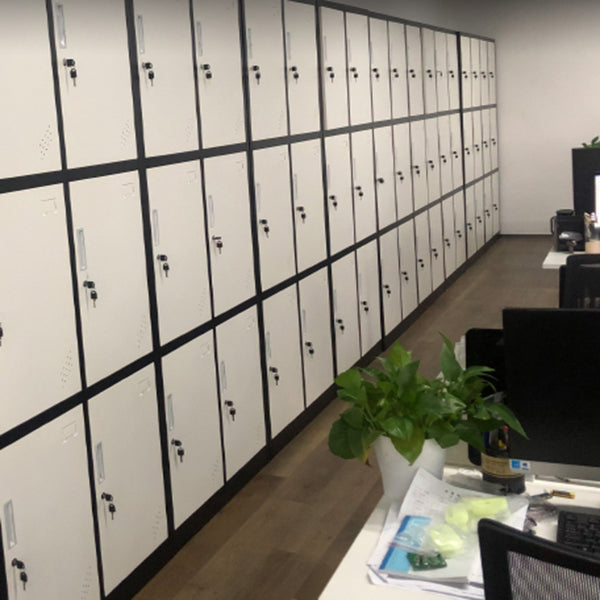 Metalen eigentijdse kast voor home matte afwerking opbergkast