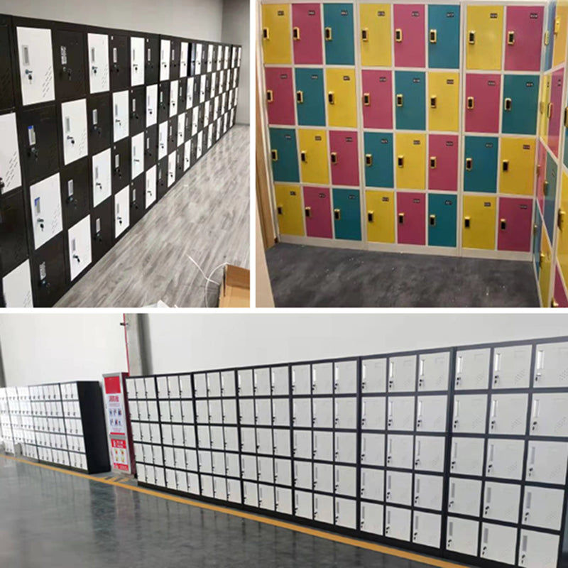 Metalen eigentijdse kast voor home matte afwerking opbergkast