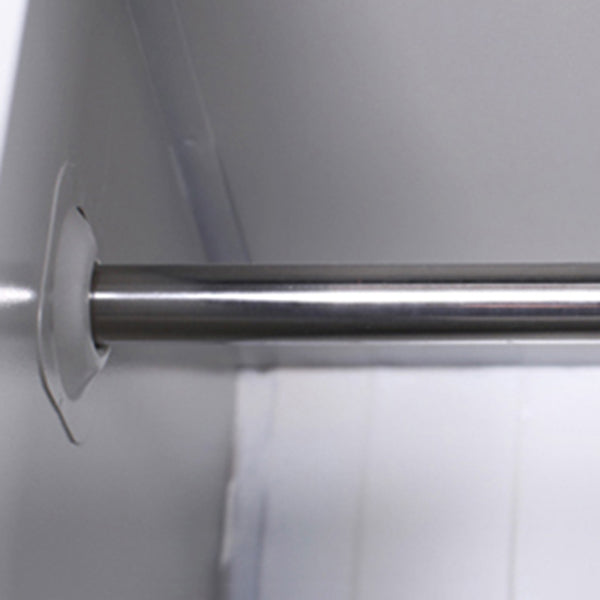 Armoire blanche moderne en métal pour armoire finale mate à la maison avec porte à charnière