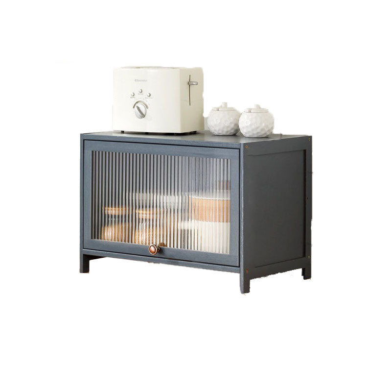 Sideboard in legno ingegnerizzato per porte della scheda laterale grigia per sala da pranzo