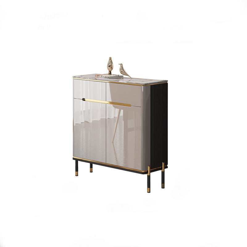Sideboard Sideboard Sideboard in pietra glam Sideboard con porte per sala da pranzo