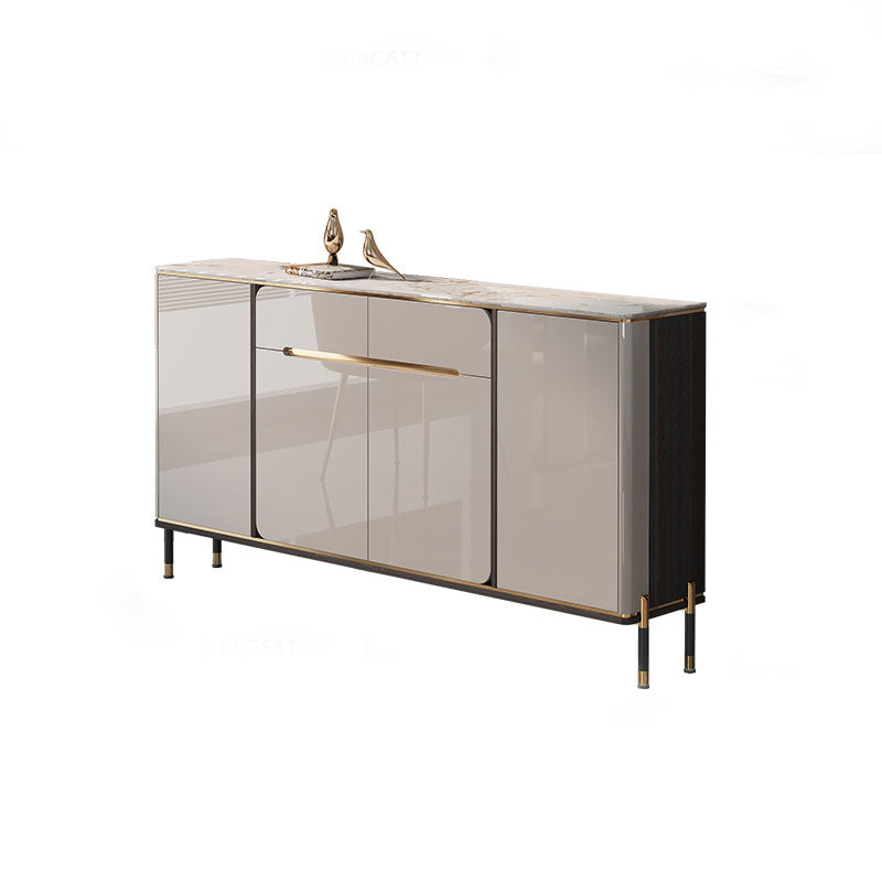 Sideboard Sideboard Sideboard in pietra glam Sideboard con porte per sala da pranzo