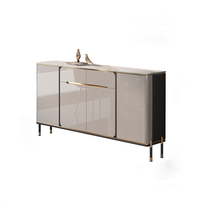 Sideboard Sideboard Sideboard in pietra glam Sideboard con porte per sala da pranzo
