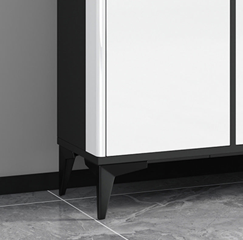 Contemporary Side Board Engineered Wood Sideboard for Kitchen Clearhalo 'buffet_sideboard' 'Buffets & Sideboards' 'furn' 'furn_buffet_sideboard' 'Furniture' 'Kitchen & Dining Furniture' 5544871