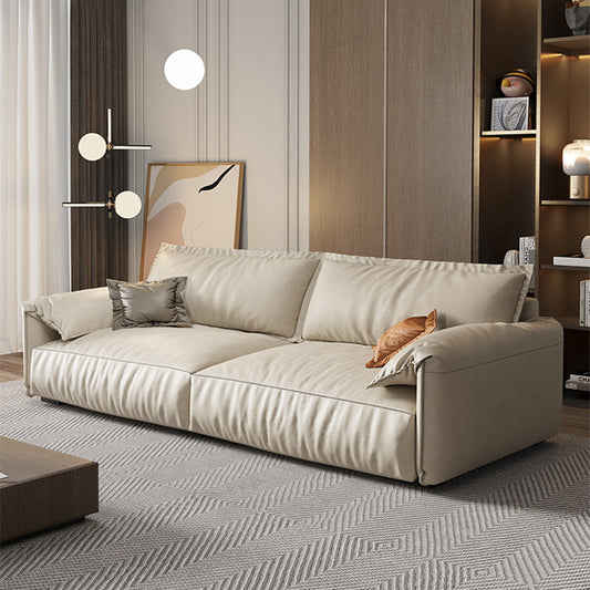 Sedute fisse resistenti al braccio top cuscino contemporanee