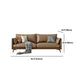 Contemporary Brown Cushions Standard Pillow Top Arm Stain Resistant Sofa Clearhalo 'furn' 'furn_sofas' 'Furniture' 'Living Room Furniture' 'Sofa' 'sofas' 5545411
