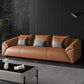 Contemporary Cushions Sloped Arm for Living Room Stationary Sofa