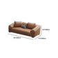 Contemporary Cushions Sloped Arm for Living Room Stationary Sofa