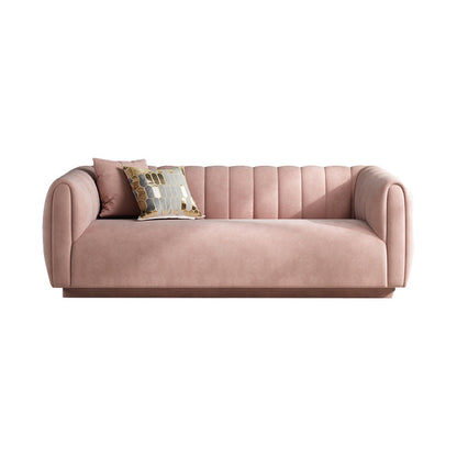 Genaaide kussen achterbank voor woonkamer 33,46 "Wide 31,5" High