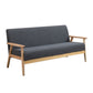 Square Armsofa 23,62 "d x 27,55" H divano standard per soggiorno