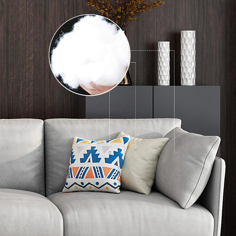 Sofá estándar resistente al sofá de cuero de cuero sintético para la sala de estar para sala de estar