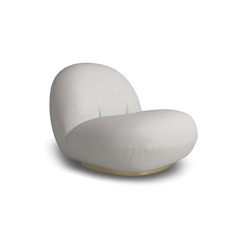 29.5"H Wool One Arm Sectionals Tight Back Scandinavian Sectionals 31.5"L x 31"W x 29"H White Clearhalo 'furn' 'furn_sectionals' 'Furniture' 'Living Room Furniture' 'Sectionals' 5545811