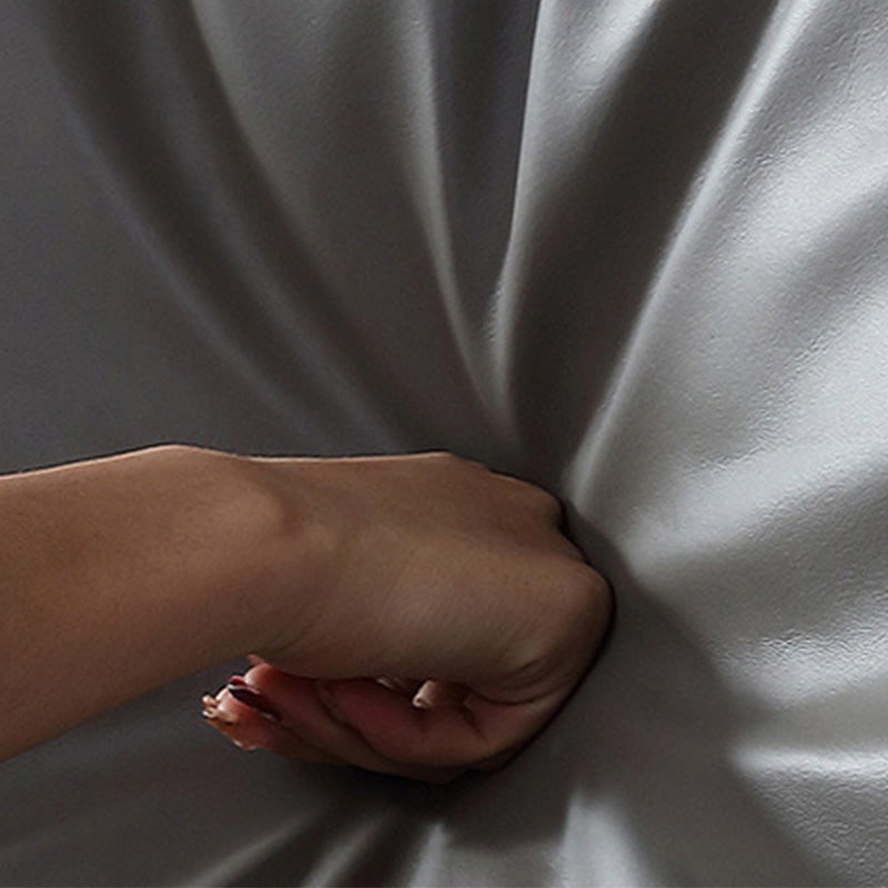 Modern Tufted Tight Back Genuine Leather Sectionals, 36" Sectional Sofa in Kingston Gray Clearhalo 'furn' 'furn_sectionals' 'Furniture' 'Living Room Furniture' 'Sectionals' 5545834