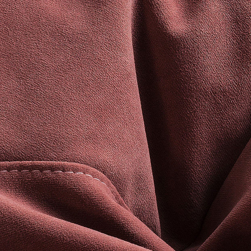 Arms Included Velvet Armchair with Sewn Pillow Back, 35.43" W √ó 39.37" L √ó 25.59" H Clearhalo 'Accent Chairs' 'accent_chairs' 'Chairs & Seating' 'furn' 'furn_accent_chairs' 'Furniture' 'Living Room Furniture' 5546147