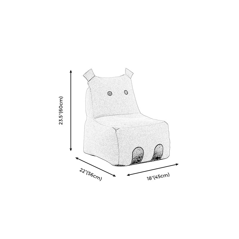 Chaise sans bras mélangée en lin, 22,05 "W √ó 17.72" L √ó 23,62 "H / 27,56" W √ó 23,62 "L √ó19.69" H