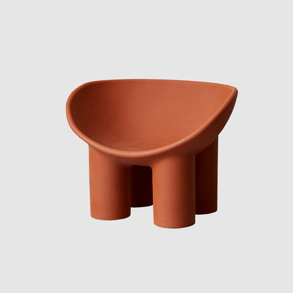 22.44" W √ó 32.68" L √ó 24.80" H Slipper Chair Armless Accent Chair with Basic Four Leg Red Brown Clearhalo 'Accent Chairs' 'accent_chairs' 'Chairs & Seating' 'furn' 'furn_accent_chairs' 'Furniture' 'Living Room Furniture' 5546246