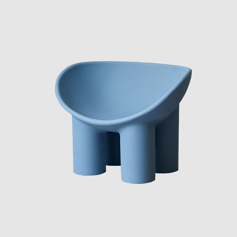 22.44" W √ó 32.68" L √ó 24.80" H Slipper Chair Armless Accent Chair with Basic Four Leg Clearhalo 'Accent Chairs' 'accent_chairs' 'Chairs & Seating' 'furn' 'furn_accent_chairs' 'Furniture' 'Living Room Furniture' 5546254