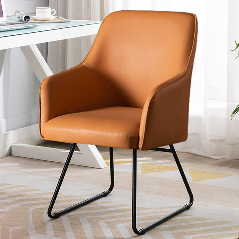 Faux Leather Chair 22.4"L x 23.2"W x 32.6"H Chair for Living Room