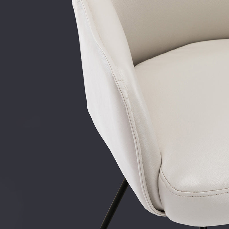 Faux Leather Chair 22.4"L x 23.2"W x 32.6"H Chair for Living Room